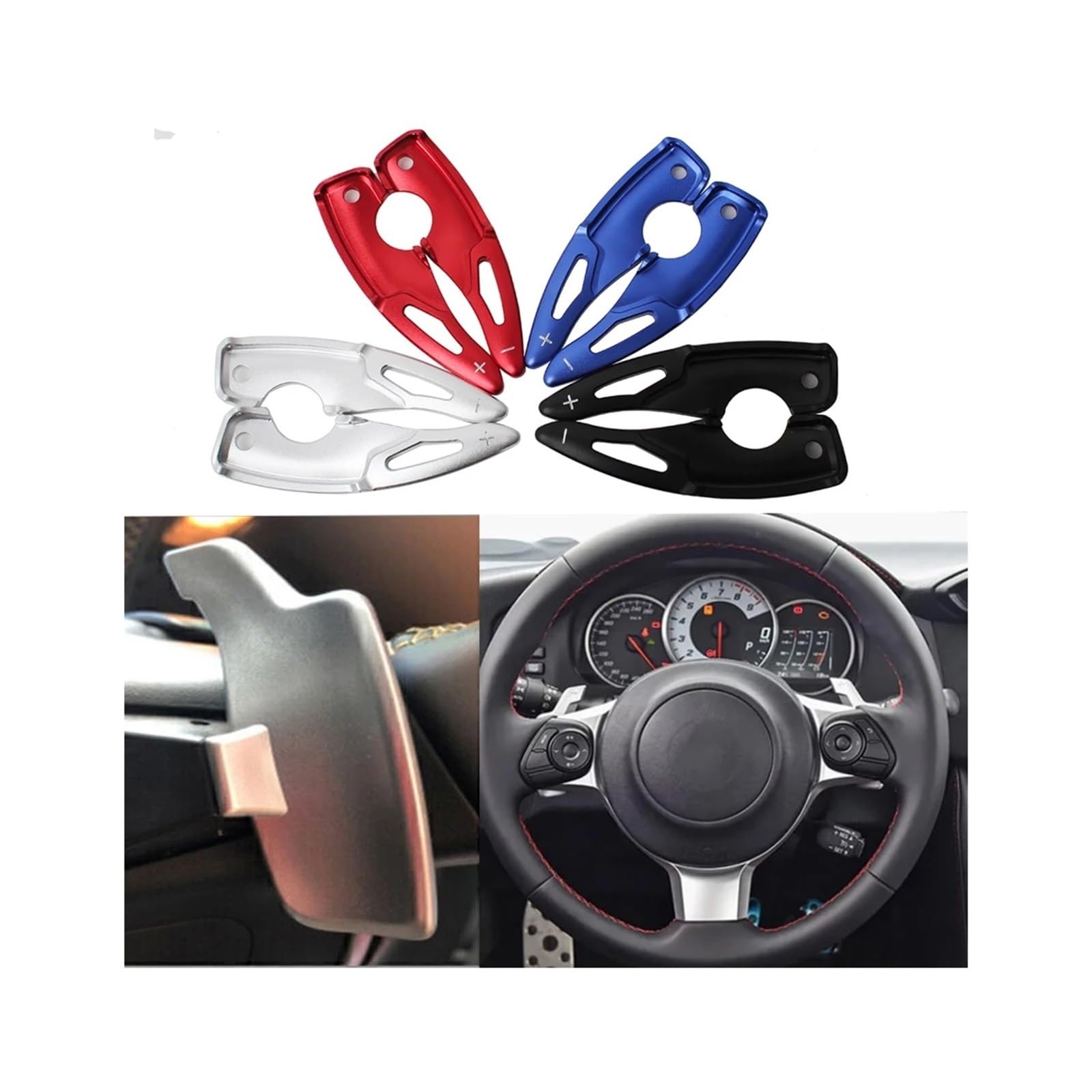 あああ パドルシフト移設プレート ステアリングボス 純正パドルシフト